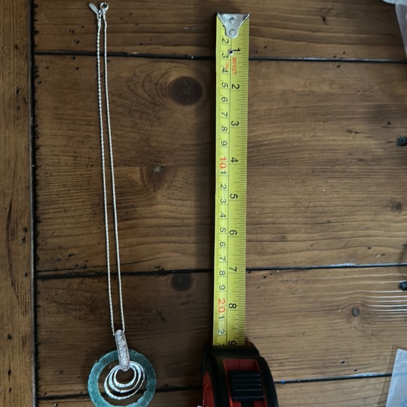 Roman Glass Sterling necklace - Picture 7 of 10